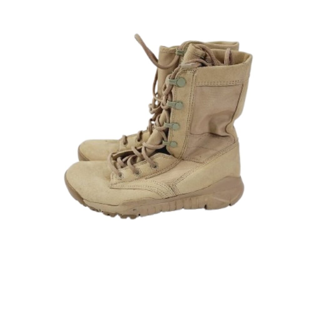 Nike Men's British Khaki‎ Ankle-High Lace-Up Special Field Tactics Boots Size 5